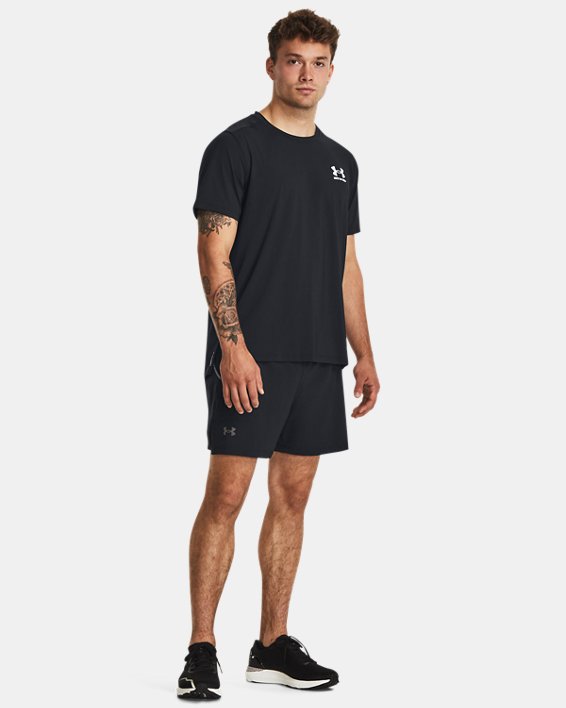 Men's UA Iso-Chill Wild Short Sleeve in Black image number 2